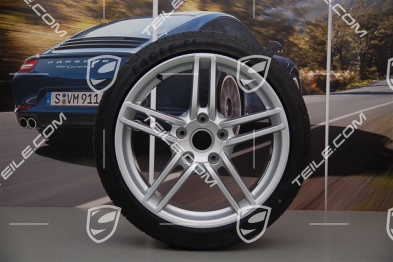 19" Carrera Sommerräder Satz 8,5J x 19 ET54 + 11J x 19 ET69, Sommerreifen 235/40 R19 + 285/35 R19