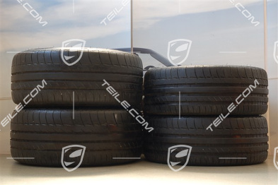 19" Komplet kół letnich Sport Design, felgi 8J x 19 ET57 + 9,5J x 19 ET46 + opony 235/35 ZR19 + 265/35 ZR19, czarne