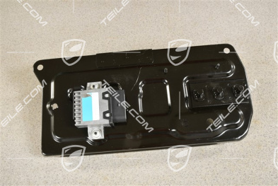 Battery carrier plate