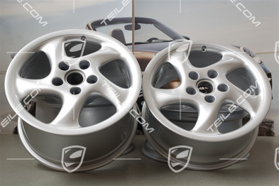 18" Felgensatz Turbo I, Hohlspeichen, 8J x 18 ET52 + 10J x 18 ET65
