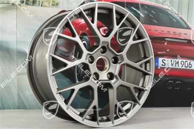 20-inch RS Spyder wheel rim, 8,5J x 20 ET53, platinum satin matt