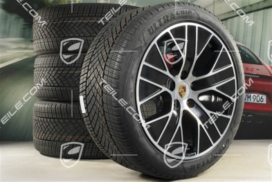 20-inch Turbo Aero winter wheel set, rims 9J x 20 ET54 + 11J x 20 ET60 + NEW Goodyear winter tyres 245/45 R20 + 285/40 R20