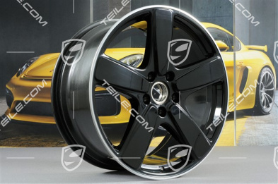 21-inch wheels rims set Cayenne Sport Classic, 10J x 21 ET50, in black