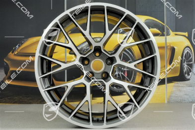 20" Komplet felg RS-Spyder Design, titanium, 9J x 20 ET 26 + 10J x 20 ET19