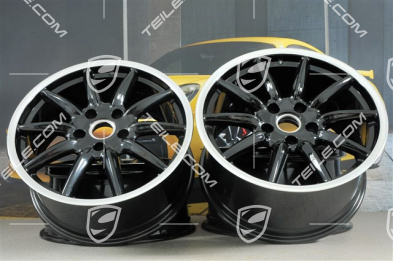 19" Komplet felg Carrera Sport, 8,5J x 19 ET55 + 11,5J x 19 ET67