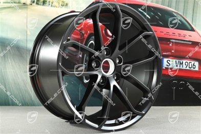 20" SPYDER Felge, 10,5J x 20 ET47, schwarz seidenmatt