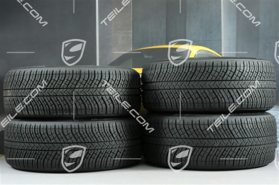19" koła zimowe Cayenne S, komplet, felgi 8,5J x 19 ET47 + 9,5J x 19 ET54 + opony zimowe Michelin 255/55 R19 + 275/50 R19, z czujnikami ciśnienia