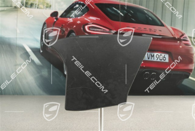 Centre console / tunnel cover, Lateral, Black, Cabrio, R