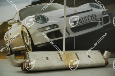Main silencer, Turbo, Facelift 09-