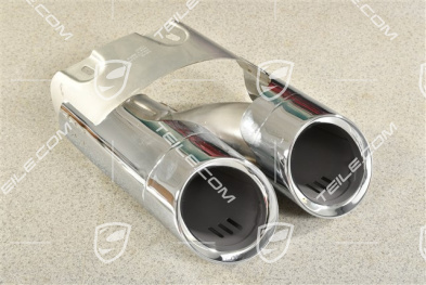 Tail pipe, polished, R