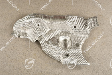 Heat shield, engine bay, R