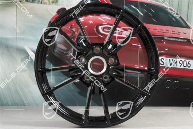 19" Felge Carrera, 8,5J x 19 ET52, in Schwarz Hochglanz