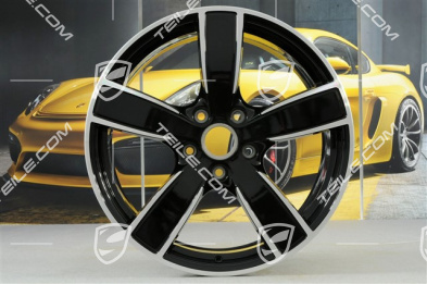 20" Felga Carrera Sport, 8,5J x 20 ET57, czarny wysoki połysk