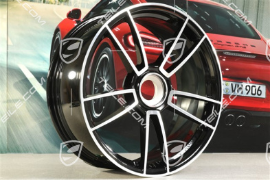 20" Felga Turbo S, 8,5J x 20 ET40 czarny wysoki połysk