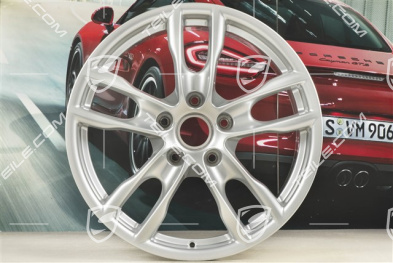 19-inch wheel Boxster S III, 8J x 19 ET57, Brilliant chrome finish