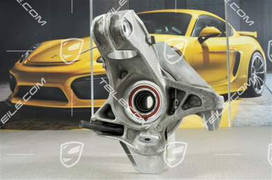 Wheel carrier assembly (incl. wheel hub and angular contact ball bearing), R