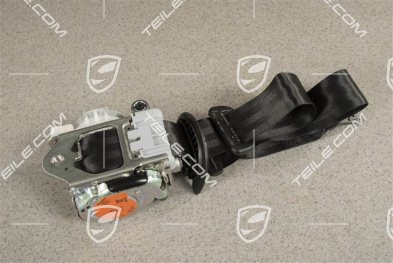 Seat belt, front, Black, L