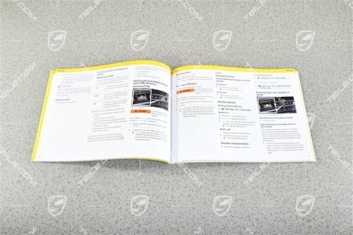Porsche 911 992.2 Carrera/GTS Driver's Manual/Operating Instructions, English