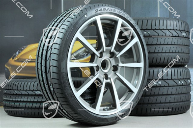 20" koła letnie, komplet Carrera Classic II, felgi 8,5J x 20 ET49 + 11,5J x 20 ET56 + opony letnie Pirelli 245/35 R20 + 305/30 R20