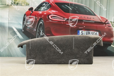 Trim, Seat frame, Pearl velour, Black, L