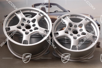 19" Komplet felg Carrera S, 8J x 19 ET57 + 11J x 19 ET67