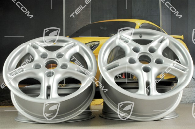 16" Felgensatz Boxster, 6J x 16 ET50 + 7J x 16 ET40