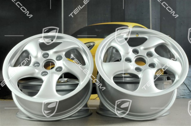 17" Felgensatz Boxster S, 7J x 17 ET55 + 8,5J x 17 ET50