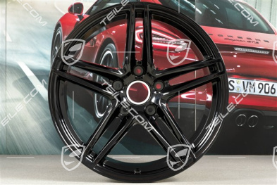 19" Felge Carrera VI, 11J x 19 ET56, black high gloss