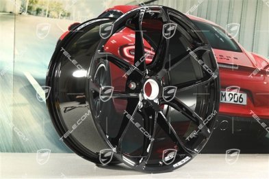 22-inch GT Design wheel rim, 11,5J x 22 ET52, black high gloss