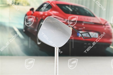 Towing hook lug cover / cap / trim, front bumper, Prime coated