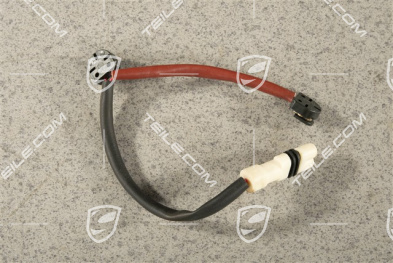 Brake pad wear sensor / warning contact, front axle, L
